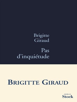 cover image of Pas d'inquiétude